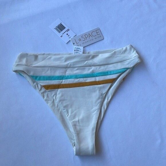 L*Space Womens Size Medium Wilson Bitsy Bikini Bottom - Picture 6 of 12